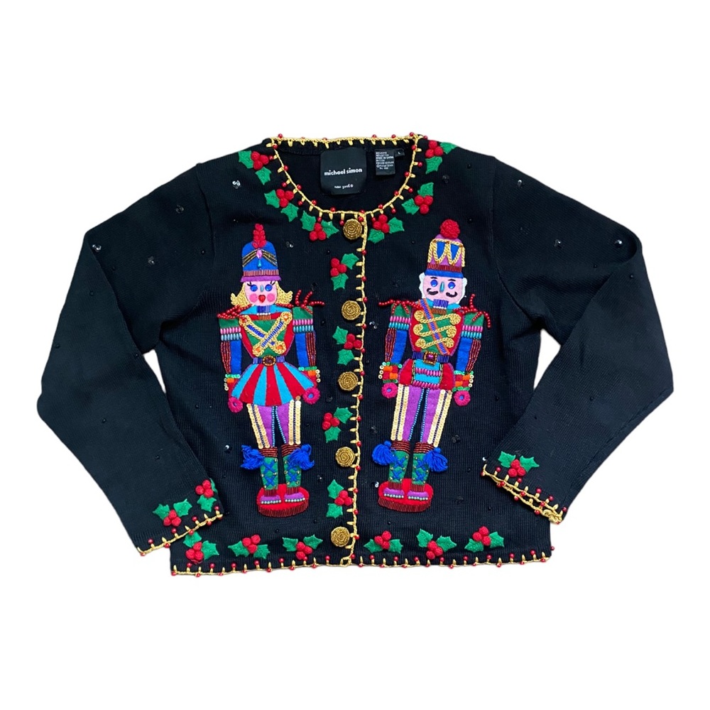 Michael Simon nutcracker sweater!